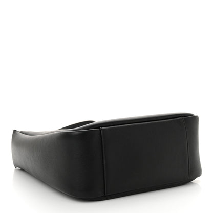 Saint Laurent Smooth Calfskin Small Le 5 A 7 Soft Hobo Black 4 of 11