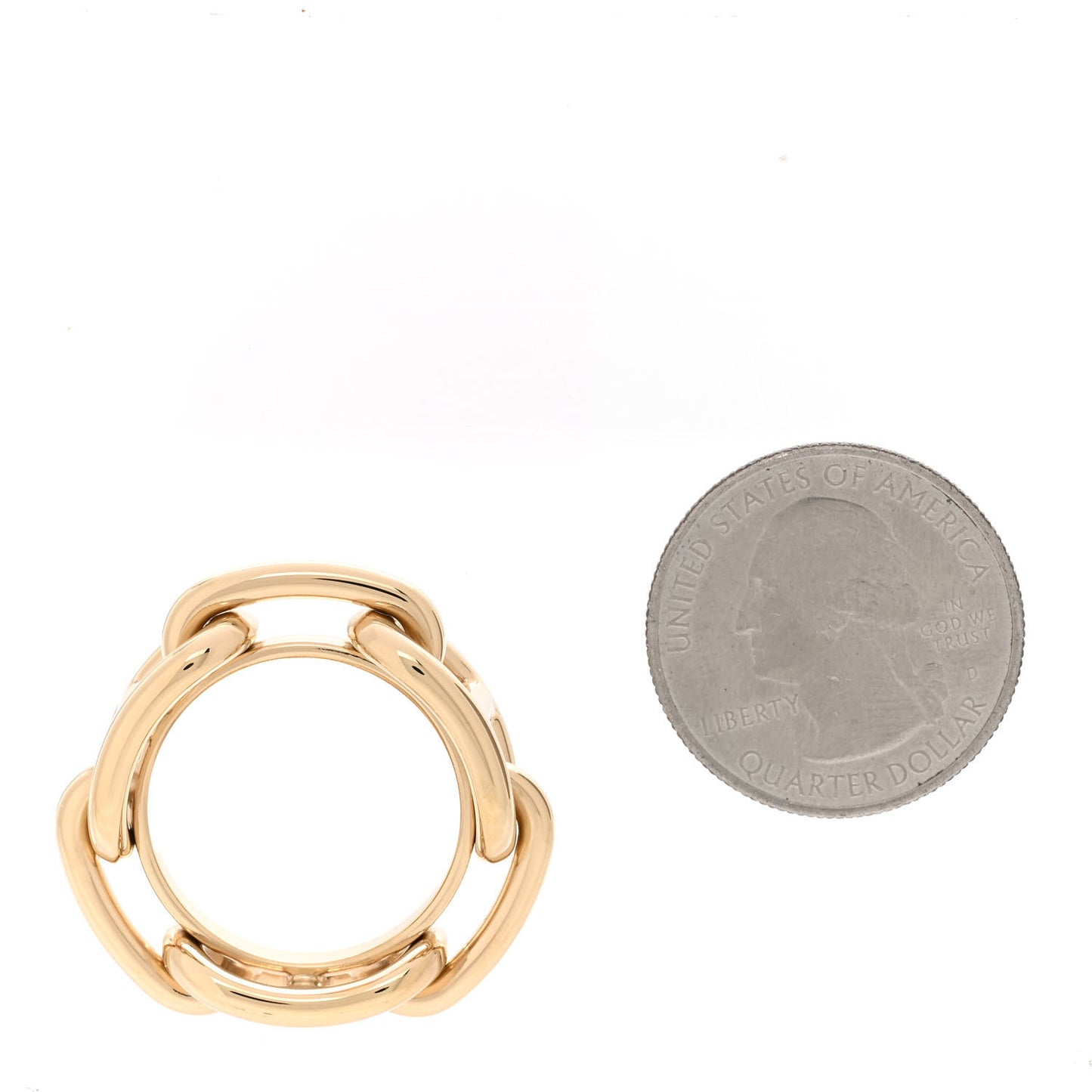 Permabrass Regate Scarf Ring