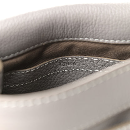 Chloe Calfskin Mini Marcie Round Crossbody Bag Cashmere Grey 6 of 9