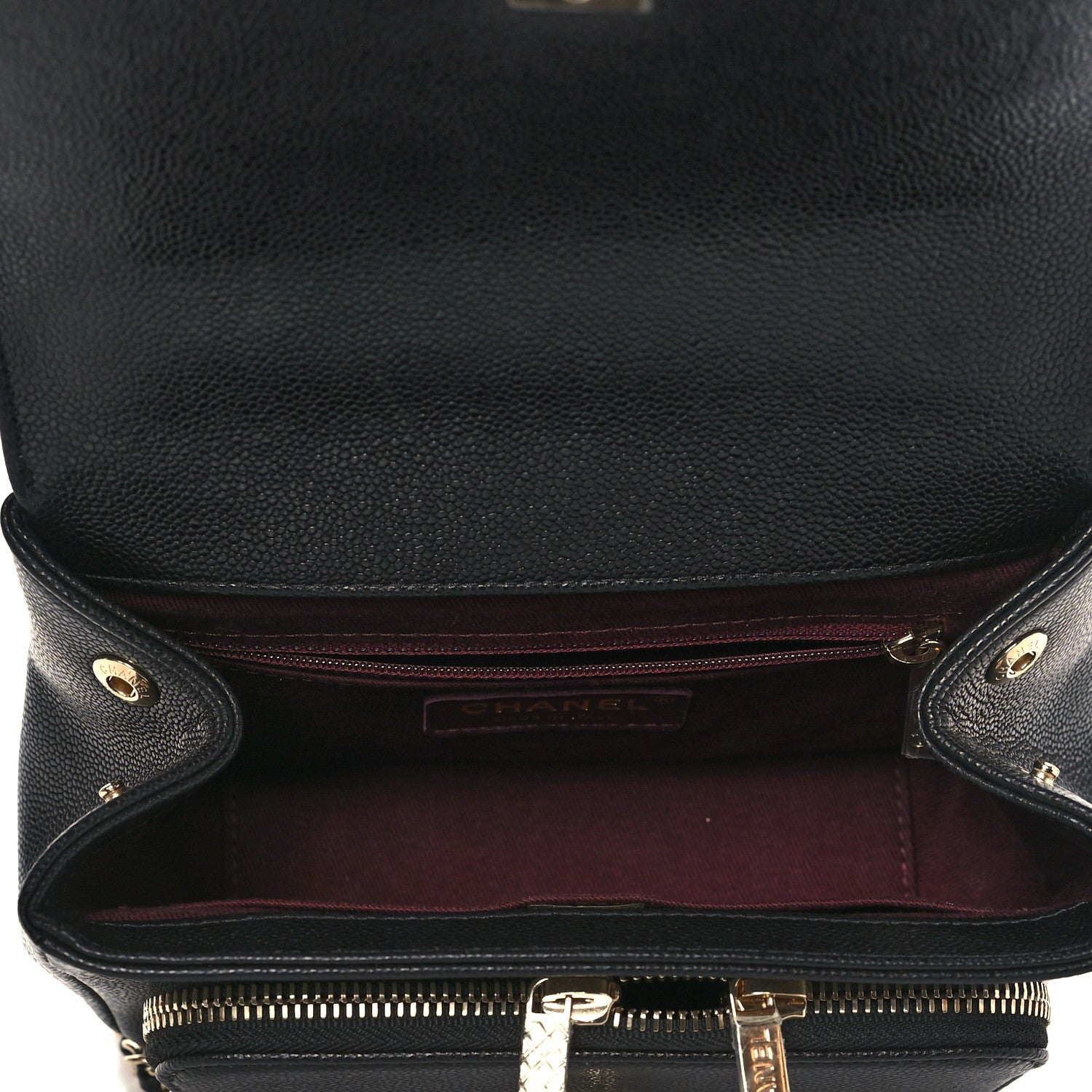 Chanel Caviar Quilted Small Business Affinity Flap Black 4 of 9