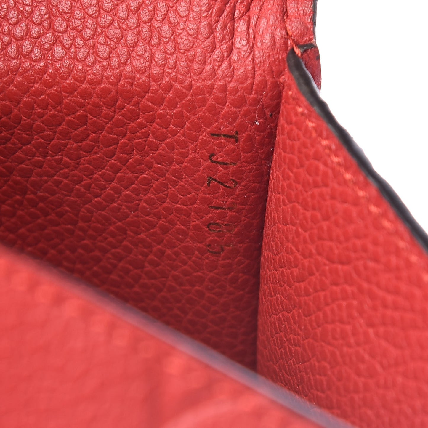 Empreinte Key Pouch Cherry