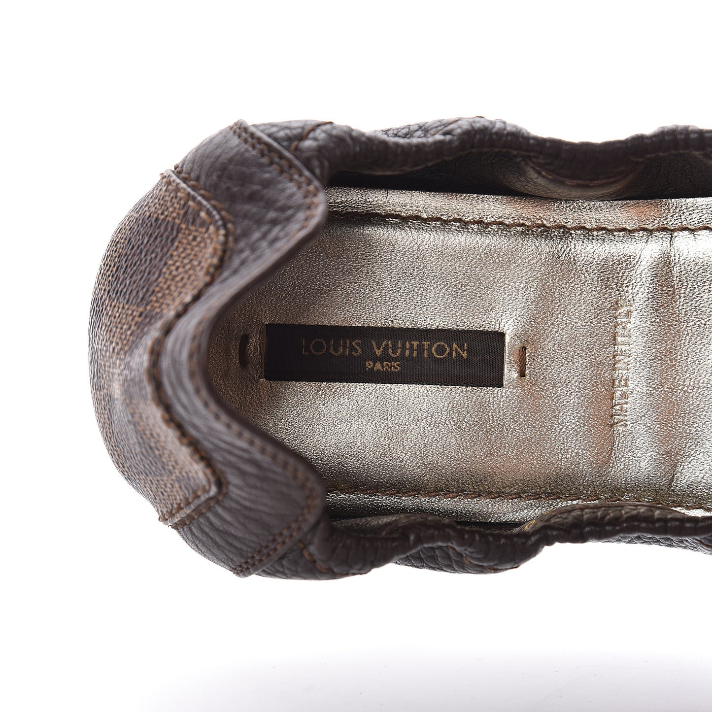 Damier Ebene Lovely Ballet Flats 39
