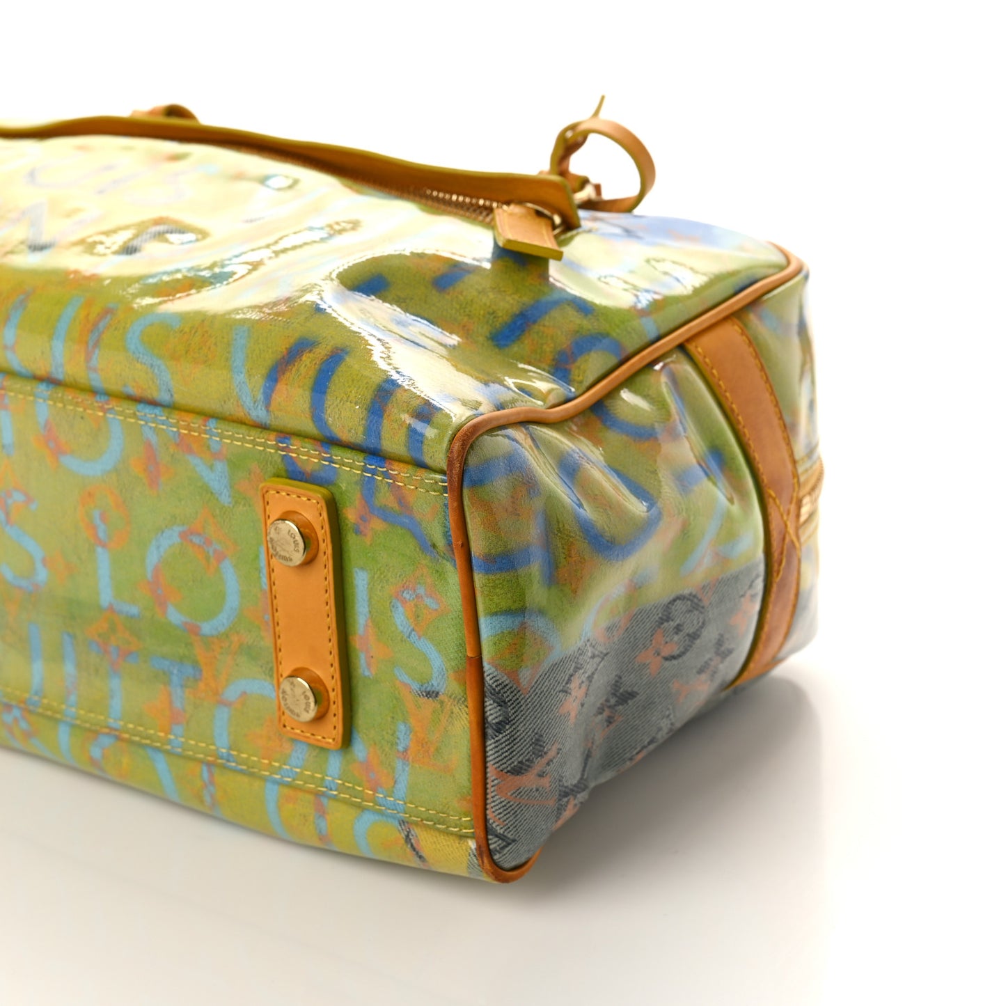 Monogram Pulp Defile Weekender PM Yellow
