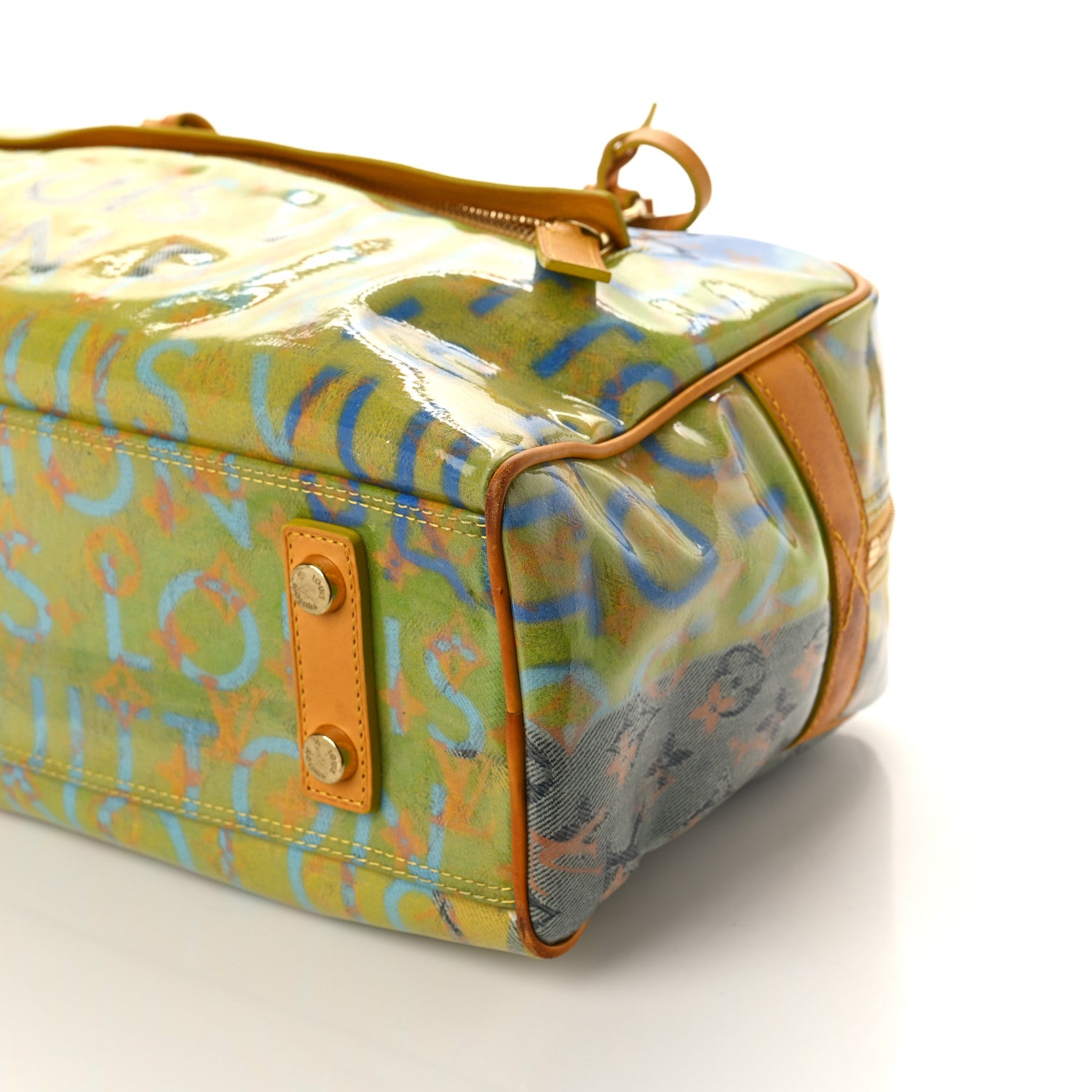 Louis Vuitton Monogram Pulp Defile Weekender PM Yellow 8 of 12
