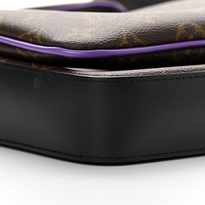 Louis Vuitton Monogram Macassar Trio Messenger Purple 10 of 14