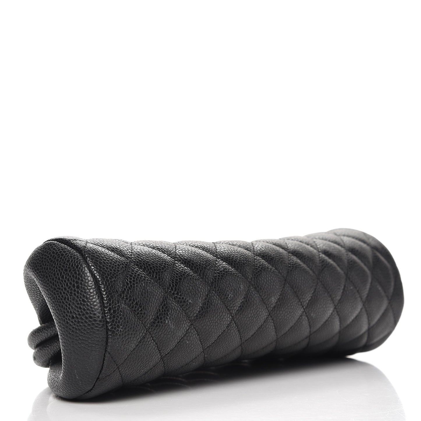 Caviar Quilted Timeless Clutch Black