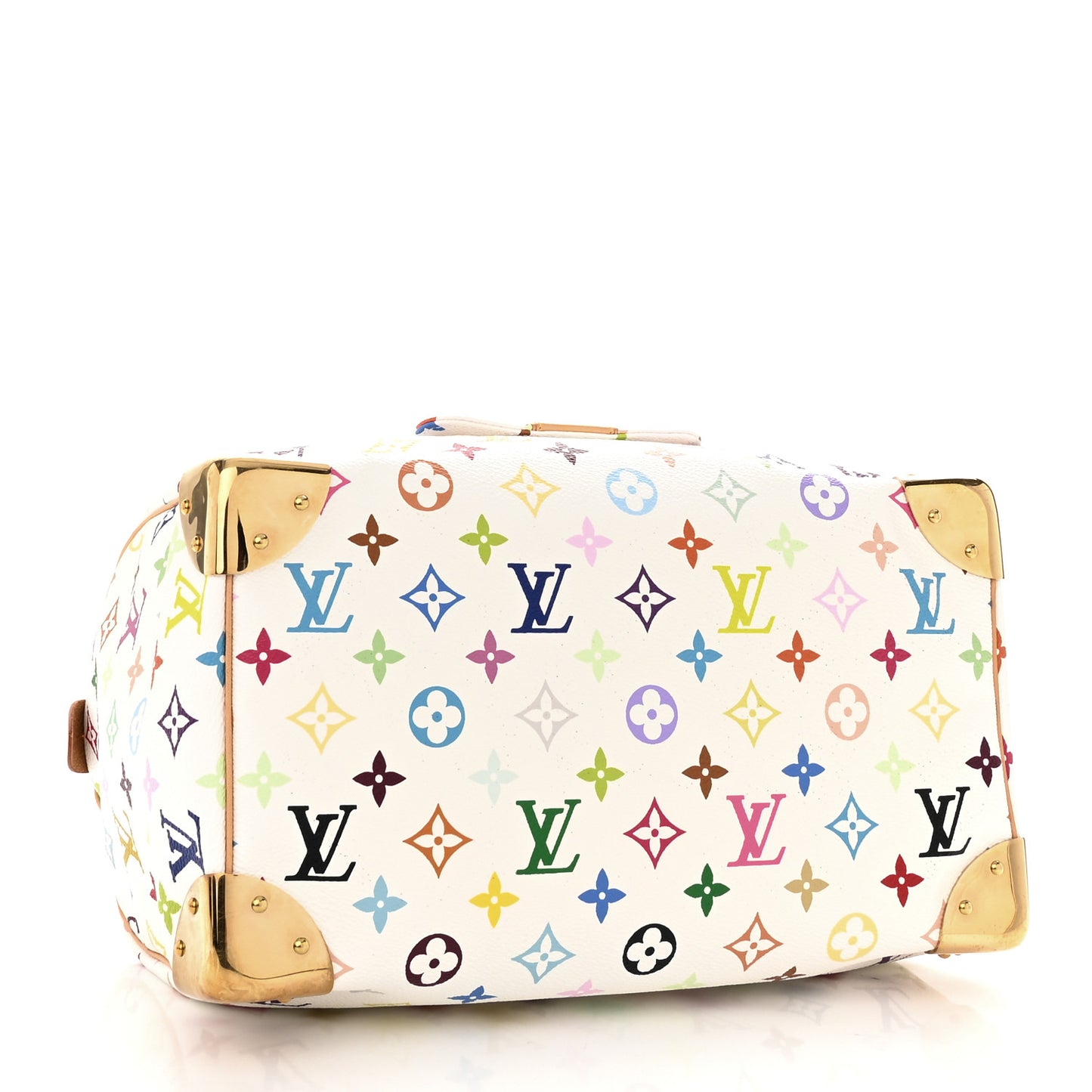 Monogram Multicolor Speedy 30 White