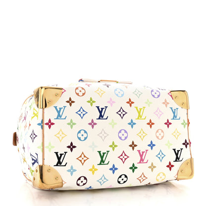 Louis Vuitton Monogram Multicolor Speedy 30 White 4 of 9