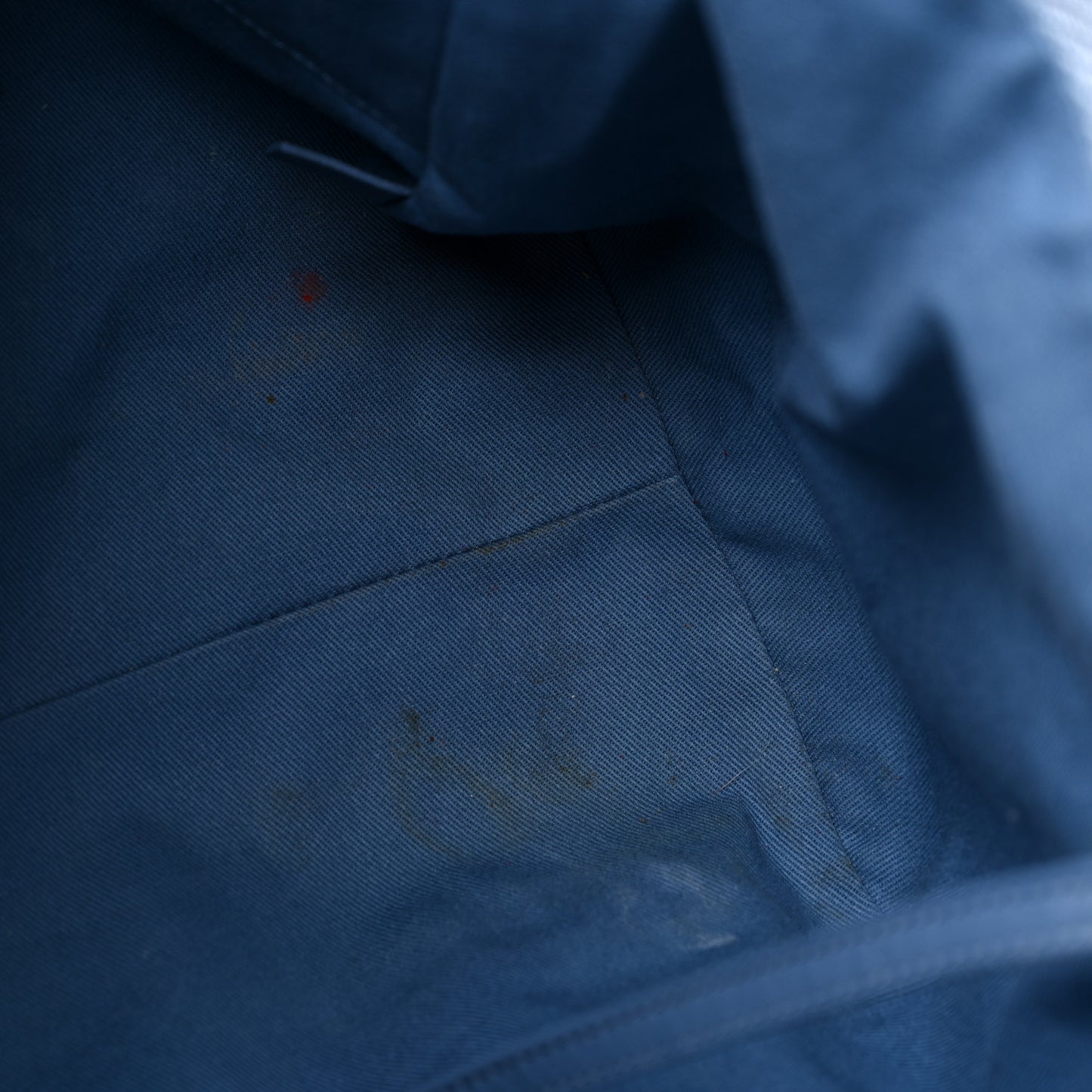 Canvas Medium Deauville Tote Denim Blue
