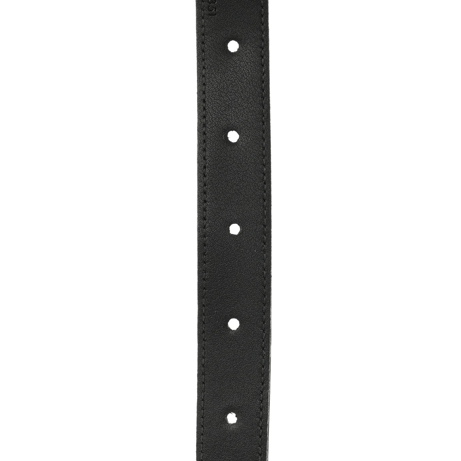 Gucci Calfskin GG Marmont Thin Chain Belt 75 30 Black 4 of 5