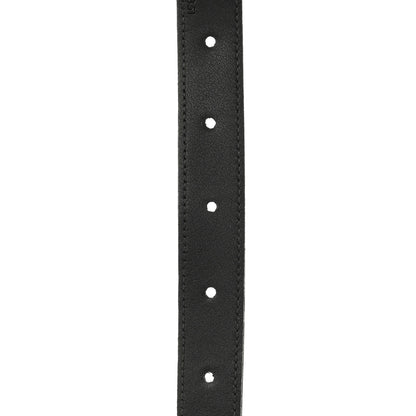 Gucci Calfskin GG Marmont Thin Chain Belt 75 30 Black 4 of 5