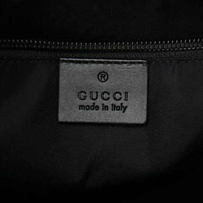 Gucci GG Supreme Monogram Web Messenger Bag Black 6 of 11