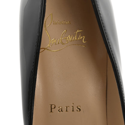 Christian Louboutin Patent Pigalle Follies 85 Pumps 37 Black 7 of 9