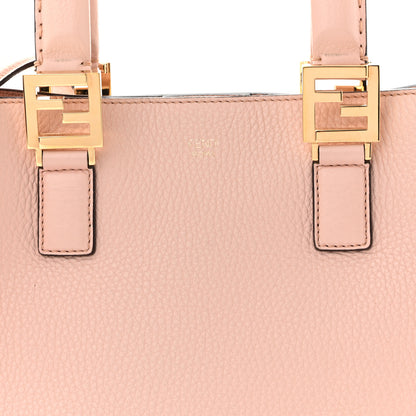 Fendi Cuoio Romano Selleria Small FF Tote Cipria 8 of 13