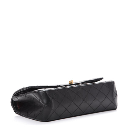 Chanel Aged Calfskin Quilted 2.55 Reissue 225 Flap Black 3 of 14