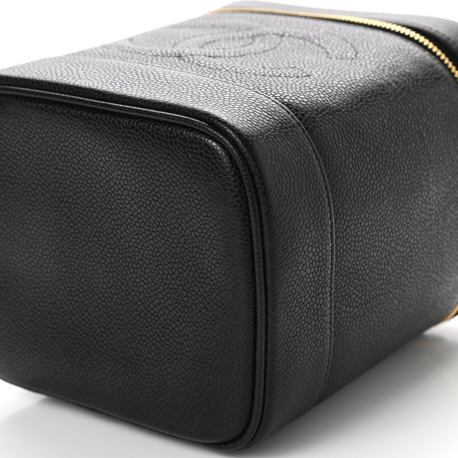 Chanel Caviar Vanity Cosmetic Case Black 8 of 8