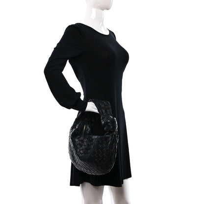 Bottega Veneta Nappa Intrecciato Teen Jodie Black 2 of 11