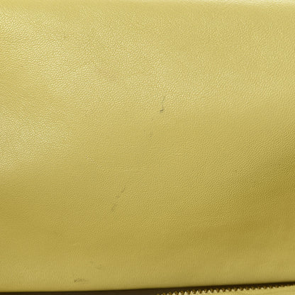 Celine Smooth Lambskin Small Vertical Bi-Cabas Beige Yellow 8 of 27