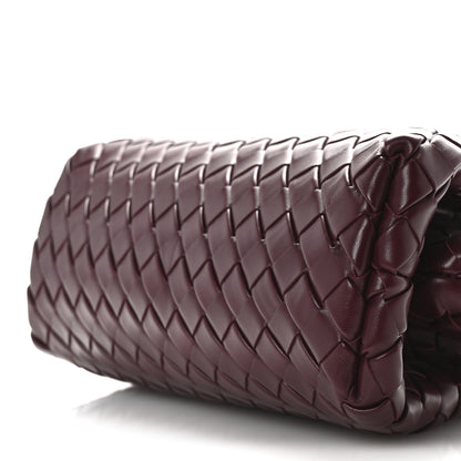 Bottega Veneta Nappa Intrecciato Teen The Lauren 1980 Clutch With Chain Barolo 11 of 11