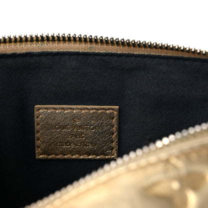 Louis Vuitton Lambskin Embossed Monogram Coussin PM Gold 7 of 10