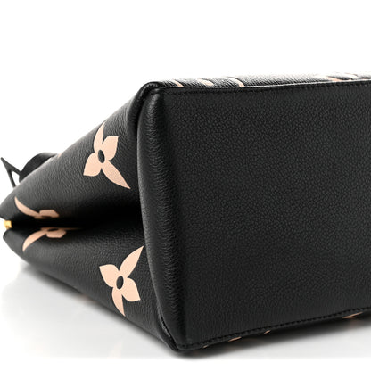 Louis Vuitton Empreinte Monogram Giant Petit Palais Black Beige 8 of 10
