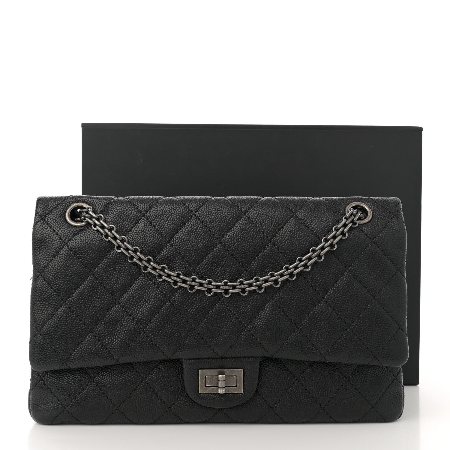 Chanel Caviar Quilted 2.55 Reissue 226 Flap Black 13 of 13