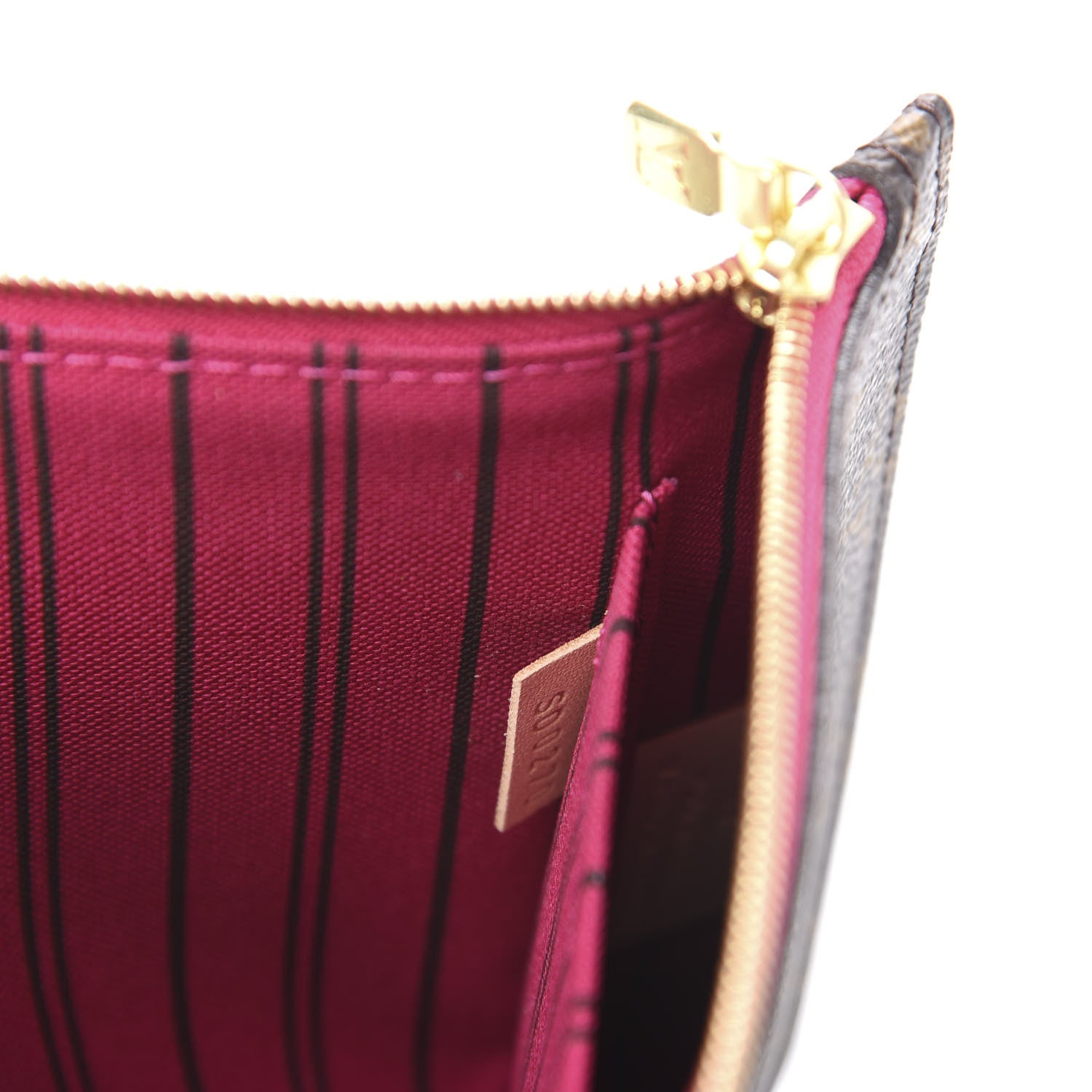 Louis Vuitton Monogram Neverfull MM GM Pochette Pivoine 7 of 7