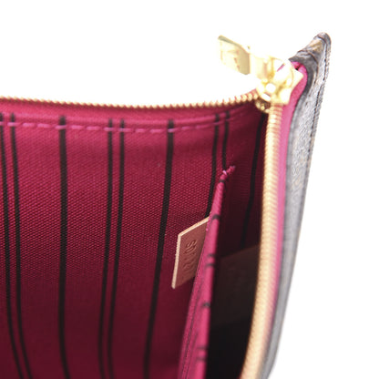 Louis Vuitton Monogram Neverfull MM GM Pochette Pivoine 7 of 7