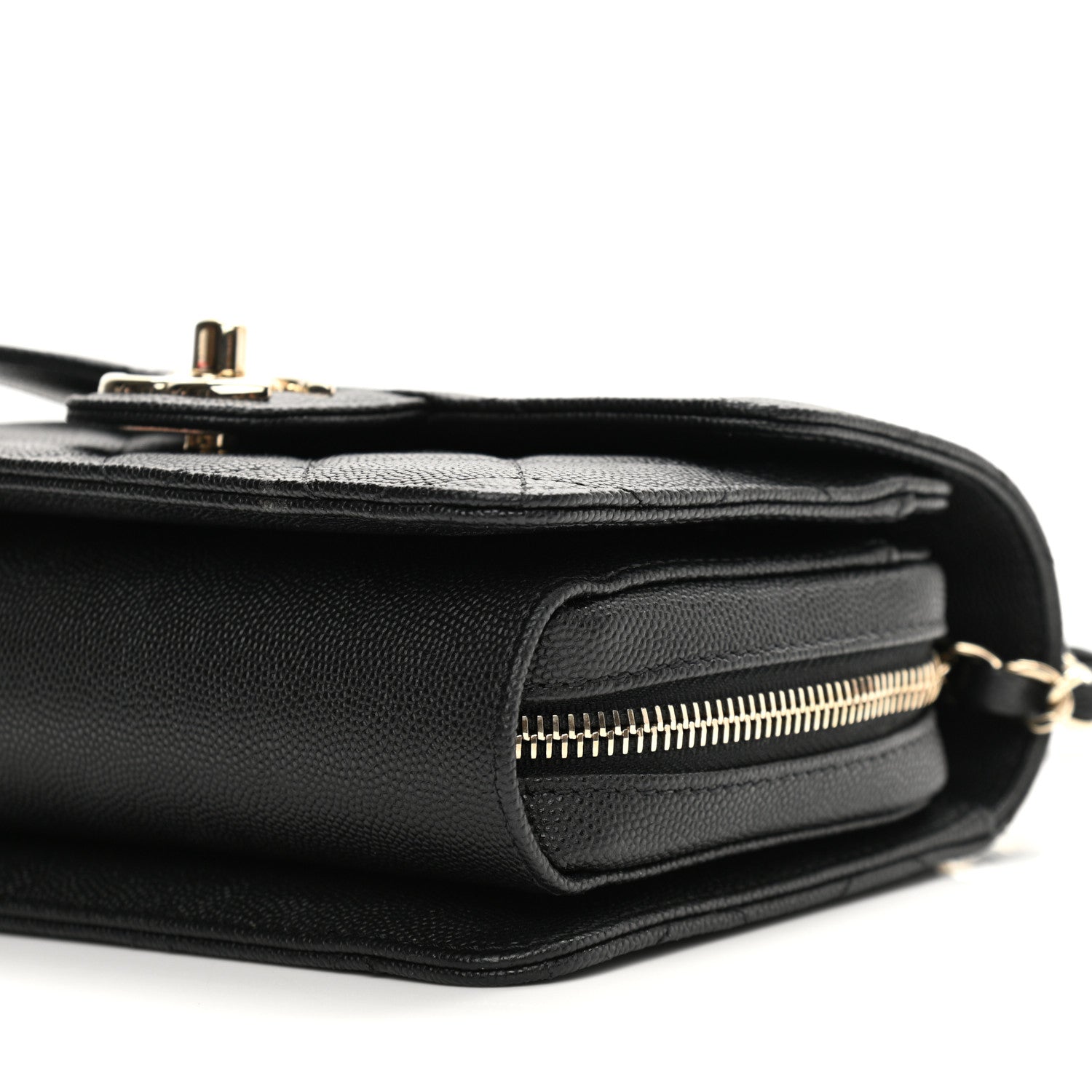 Chanel Caviar Quilted Like A Wallet Flap Black 10 of 10