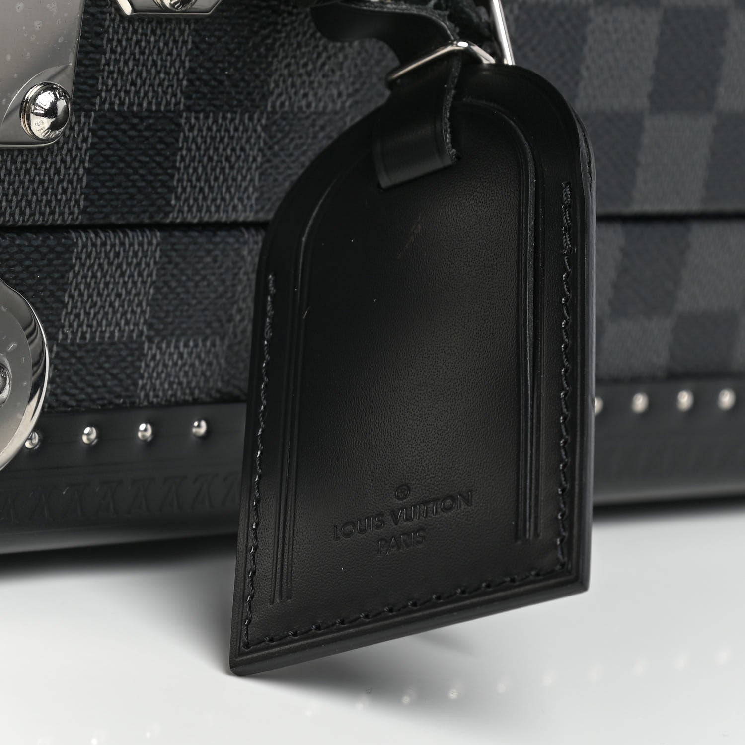 Louis Vuitton Damier Graphite Bisten 65 Suitcase Hard Case Trunk 7 of 11