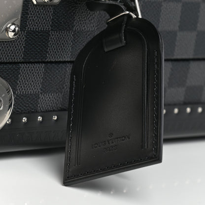 Louis Vuitton Damier Graphite Bisten 65 Suitcase Hard Case Trunk 7 of 11