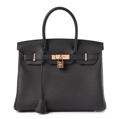 Hermes Togo Birkin 30 Black 1 of 31