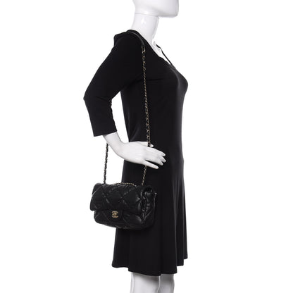Chanel Lambskin Quilted Flap Black 2 of 10
