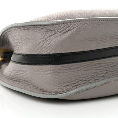 Chloe Grained Calfskin Small Hayley Hobo Cashmere Grey 8 of 12