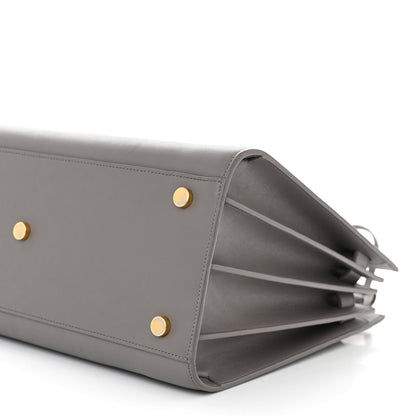 Saint Laurent Calfskin Small Sac De Jour Grey 10 of 10