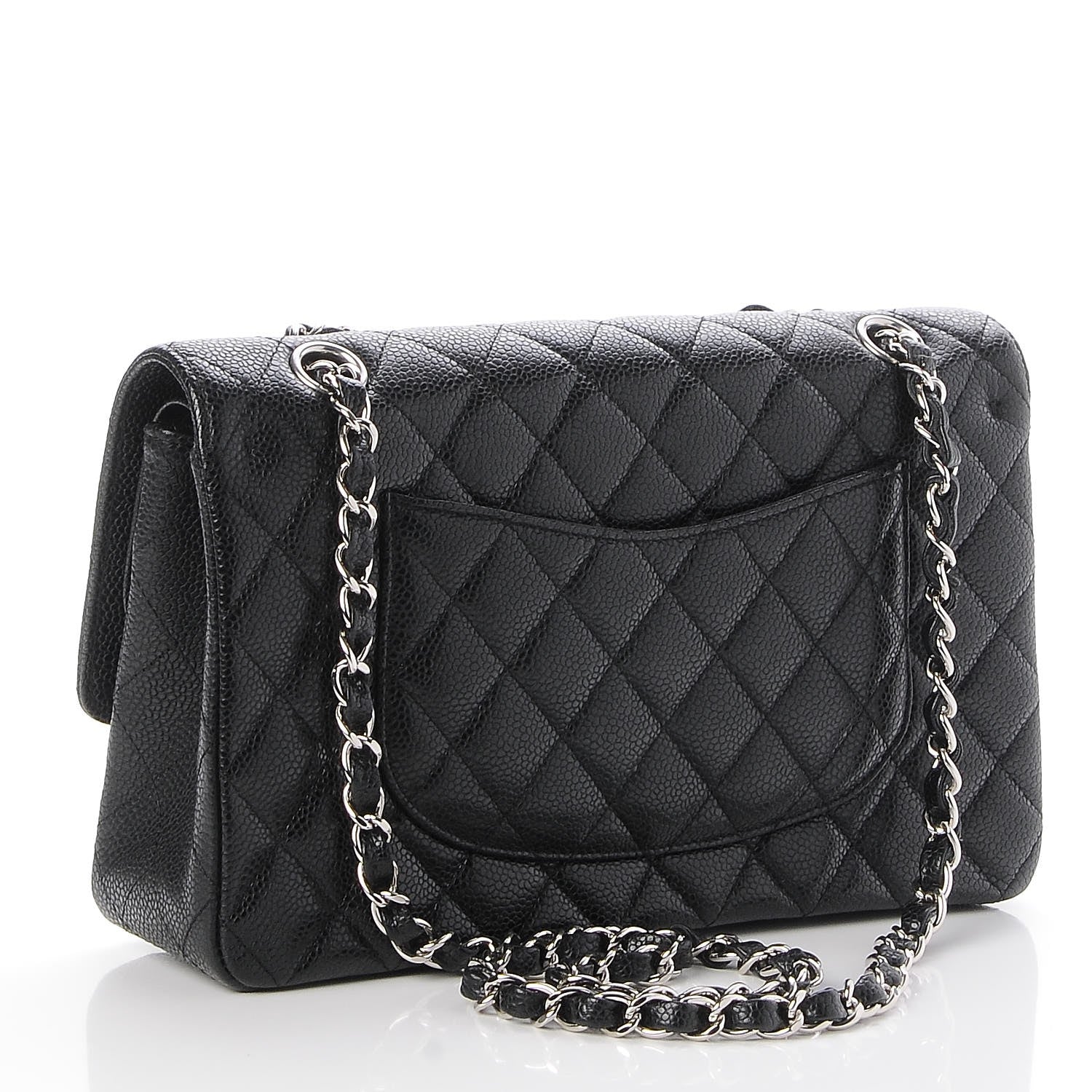 Chanel Caviar Quilted Medium Double Flap Black 4 of 9