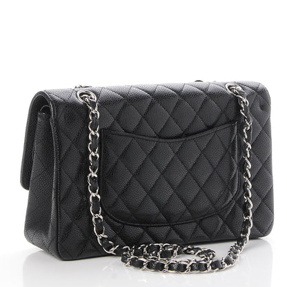 Chanel Caviar Quilted Medium Double Flap Black 4 of 9