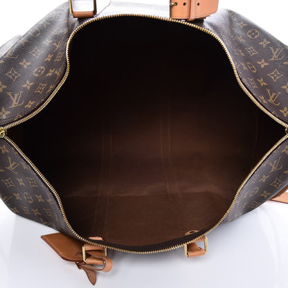 Louis Vuitton Monogram Keepall Bandouliere 55 14 of 16