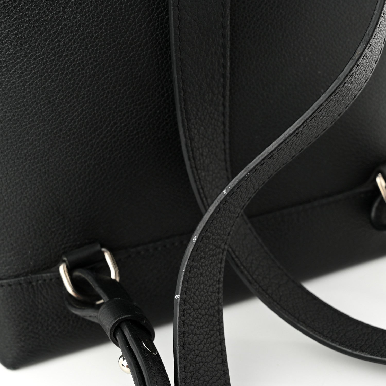 Louis Vuitton Calfskin Lockme Backpack Black 10 of 10