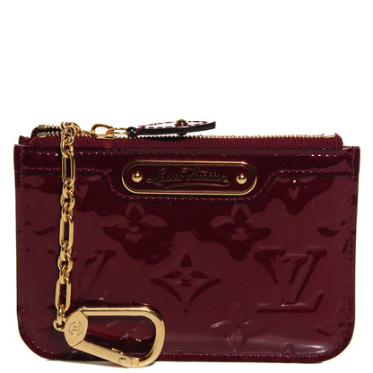 Louis Vuitton Vernis Key Pouch Griotte 1 of 9
