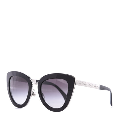 Chanel Cat Eye Quilted Sunglasses 5388 Black 1 of 9
