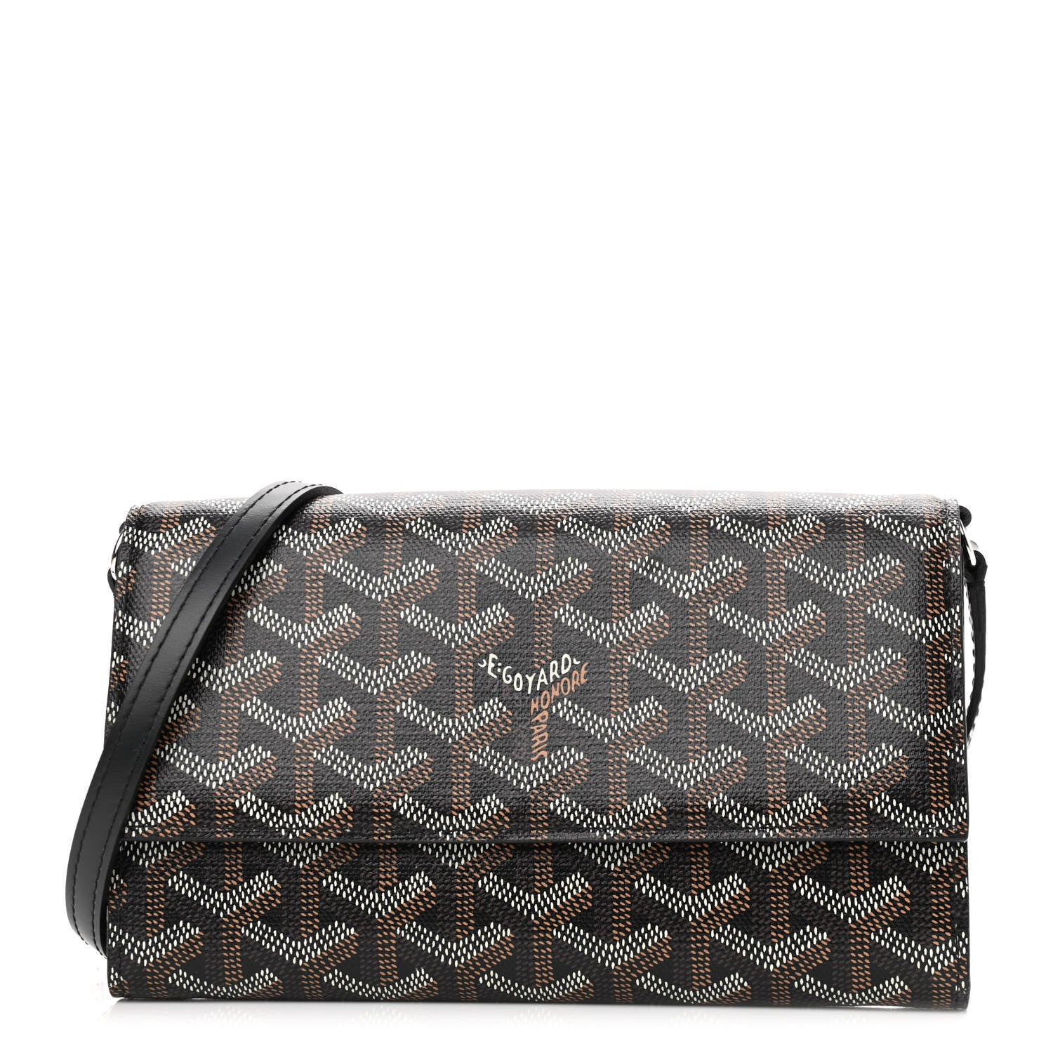 Goyard Goyardine Varenne Continental Wallet Black 1 of 9