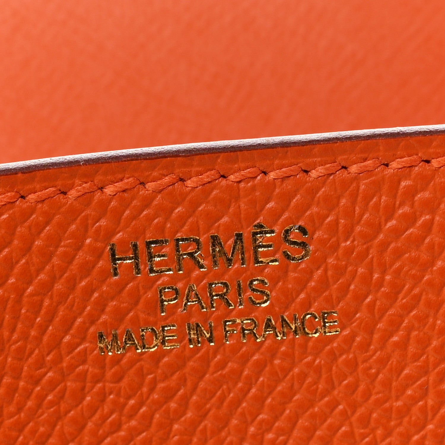 Hermes Epsom Birkin 35 Orange 6 of 10