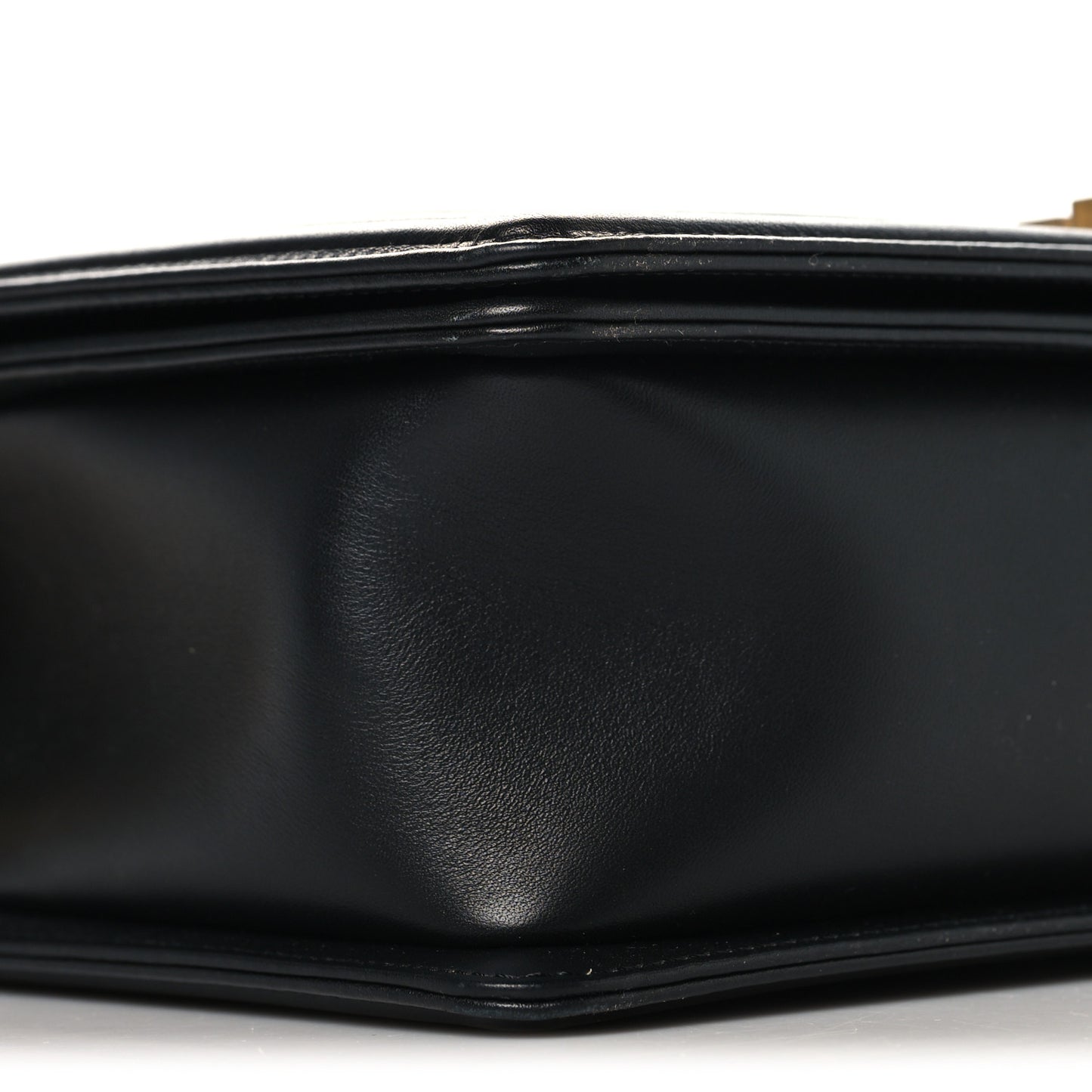 Calfskin Quilted New Medium Boy Flap Black