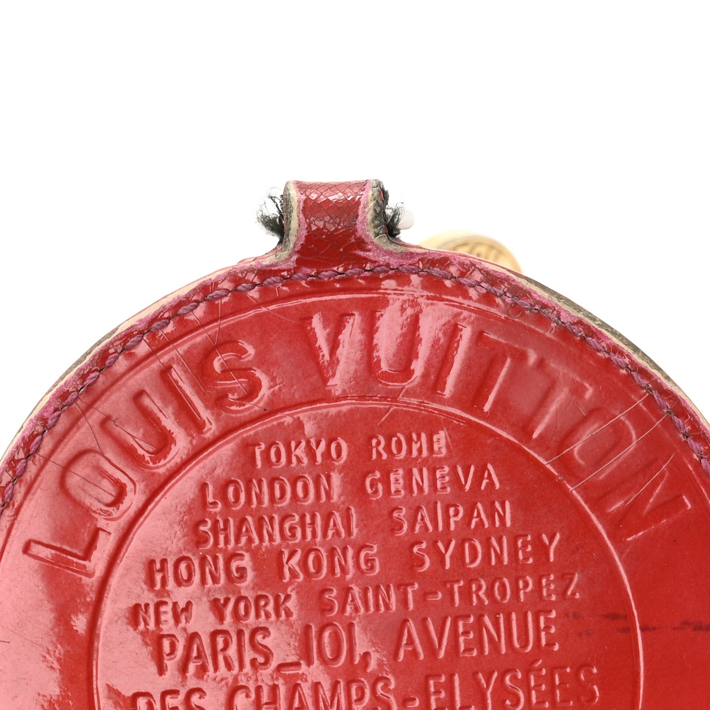 Vernis Trunks and Bags Bag Charm Pomme d'Amour