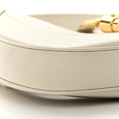 Gucci Boarded Dyana Lux Calfskin Small Jackie 1961 Hobo Mystic White 9 of 13