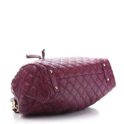 Marc Jacobs Lambskin Quilted Stam Violet 4 of 20