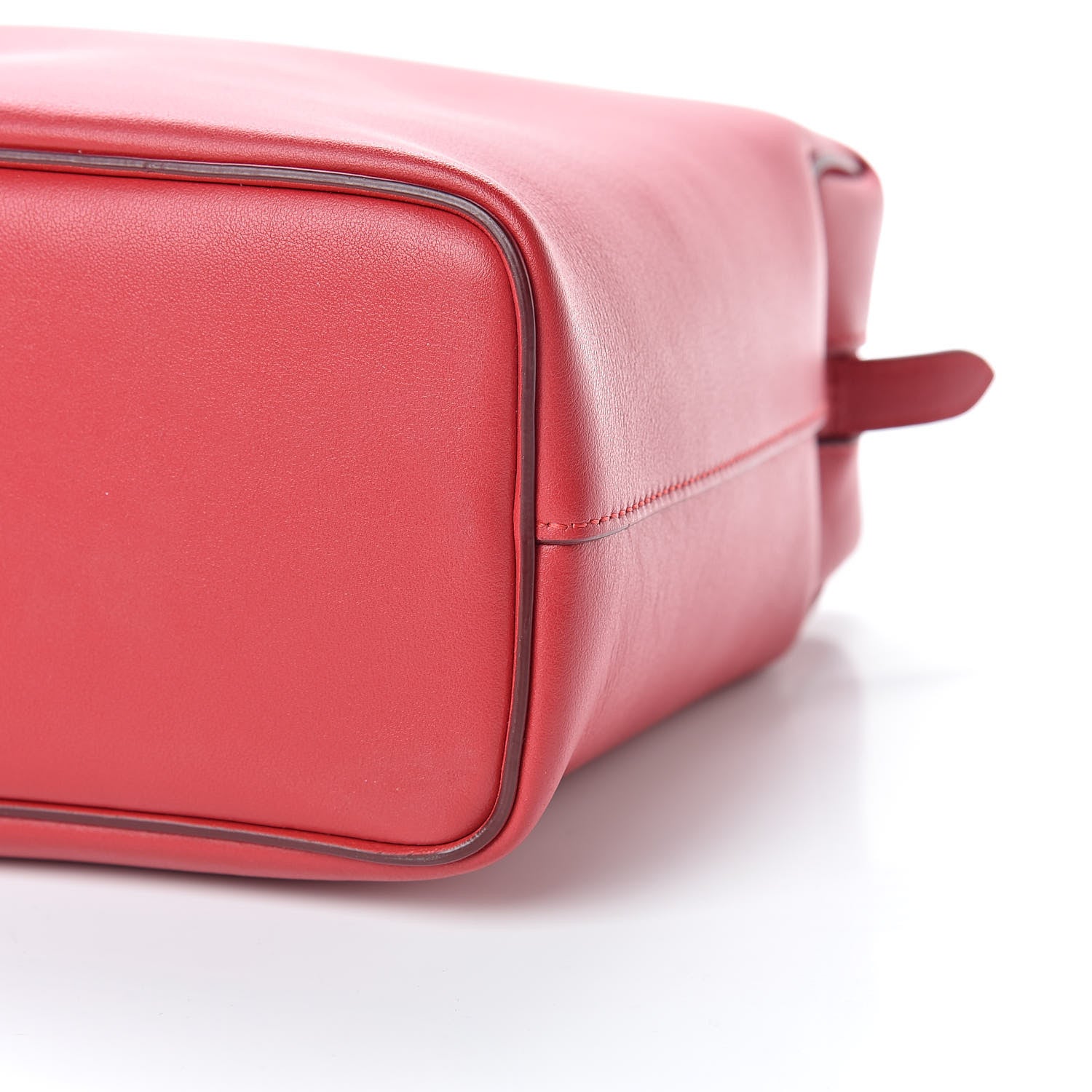 Celine Lambskin Small Soft Cube Satchel Bright Red 10 of 10