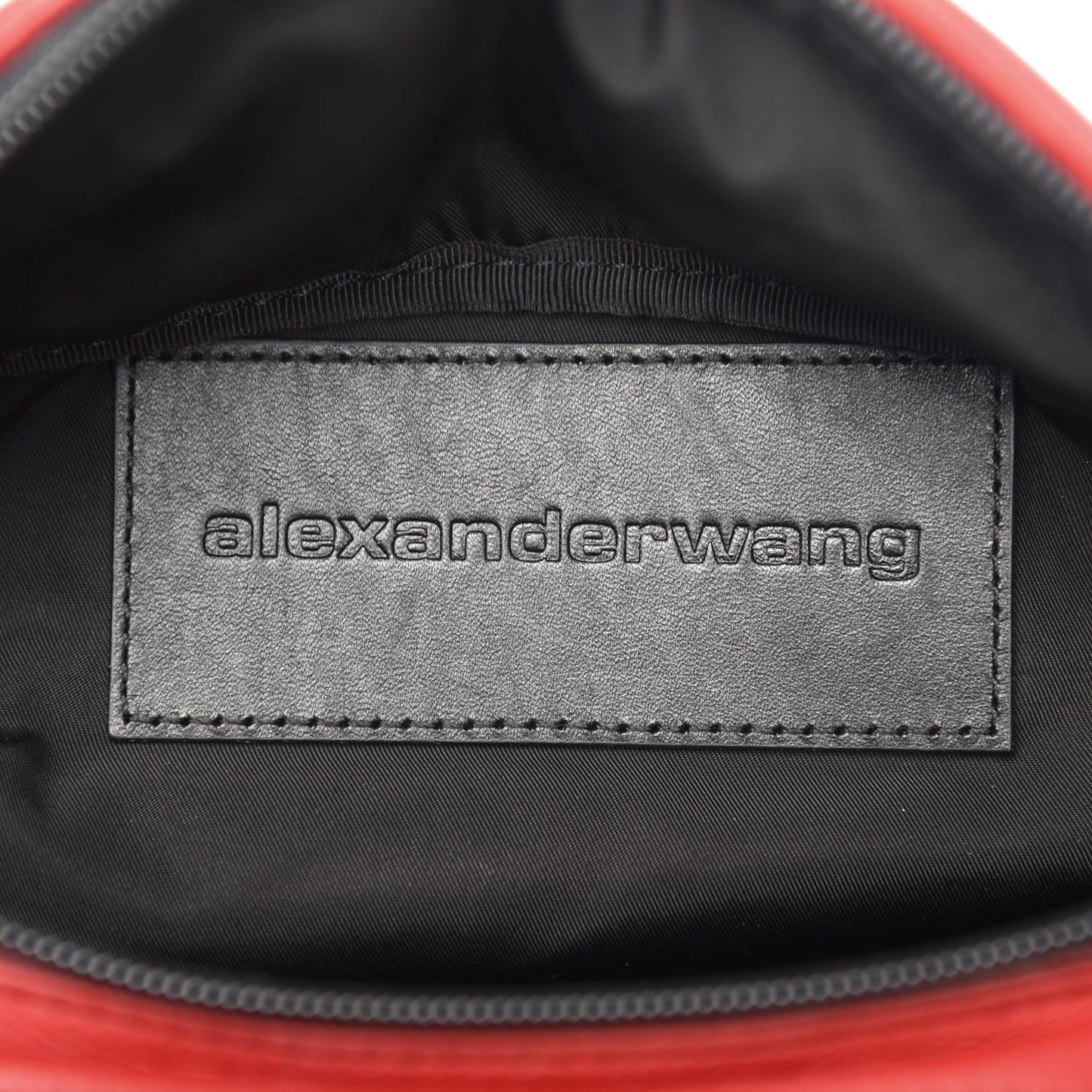 Nappa Attica Belt Bag Red