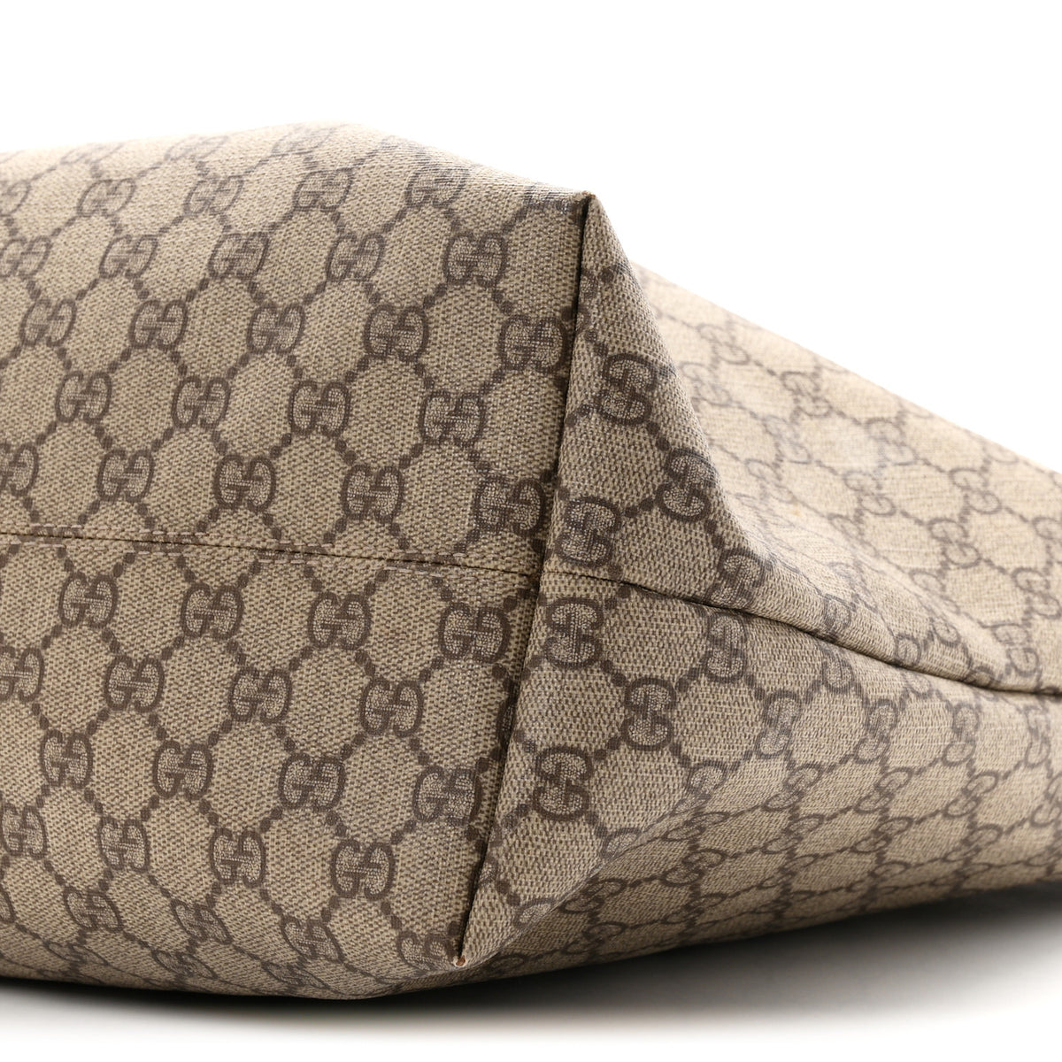 GG Plus Monogram Travel Bag Dark Brown